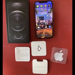 Apple iPhone 12 Pro Max 5G, US Version, 256GB, Graphite-Unlocked-Battery 78%