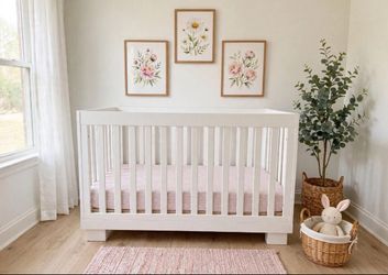 Baby Crib With Mattress
