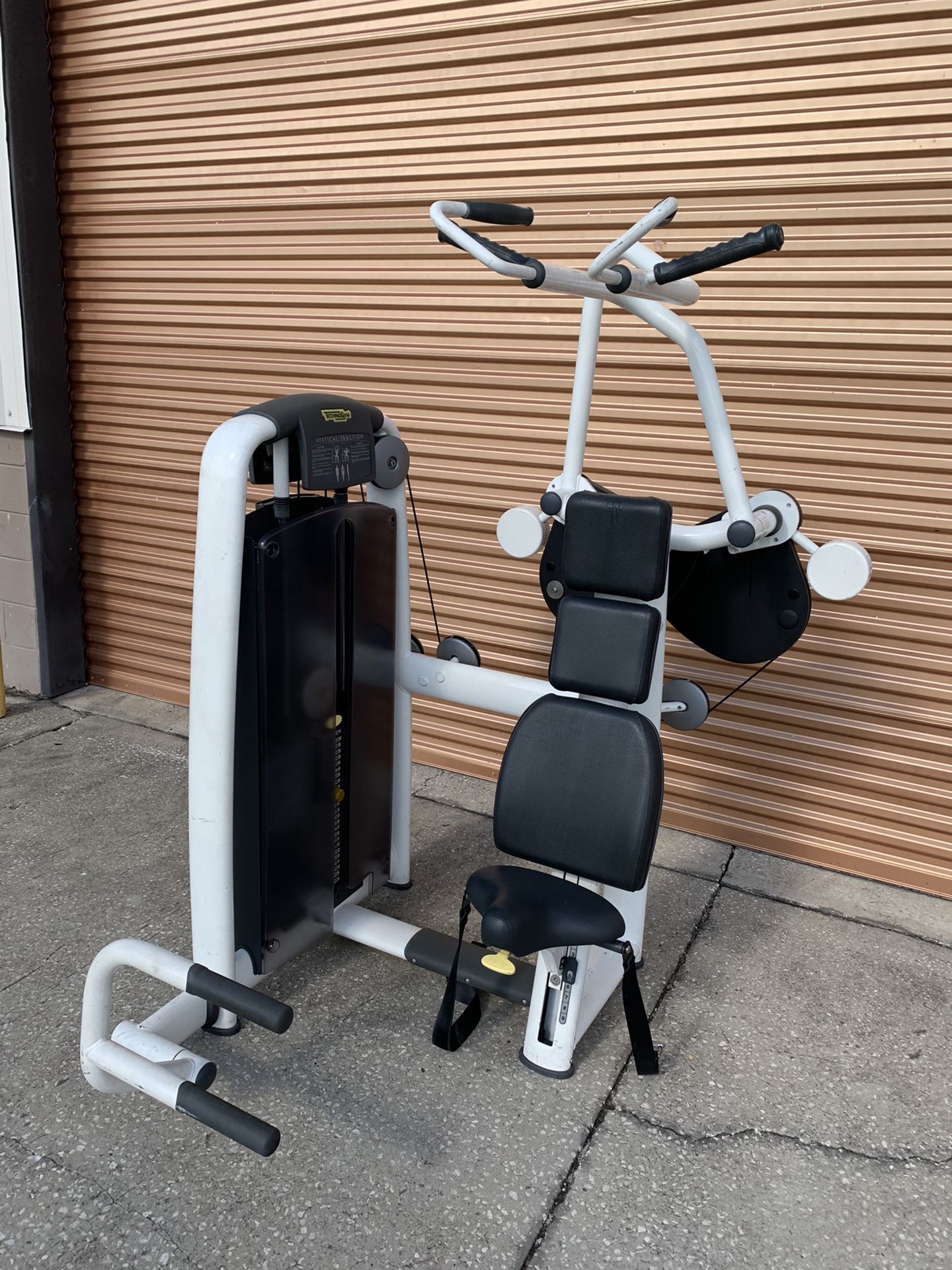 Technogym Vertical Traction / Lat Pull Down Machine