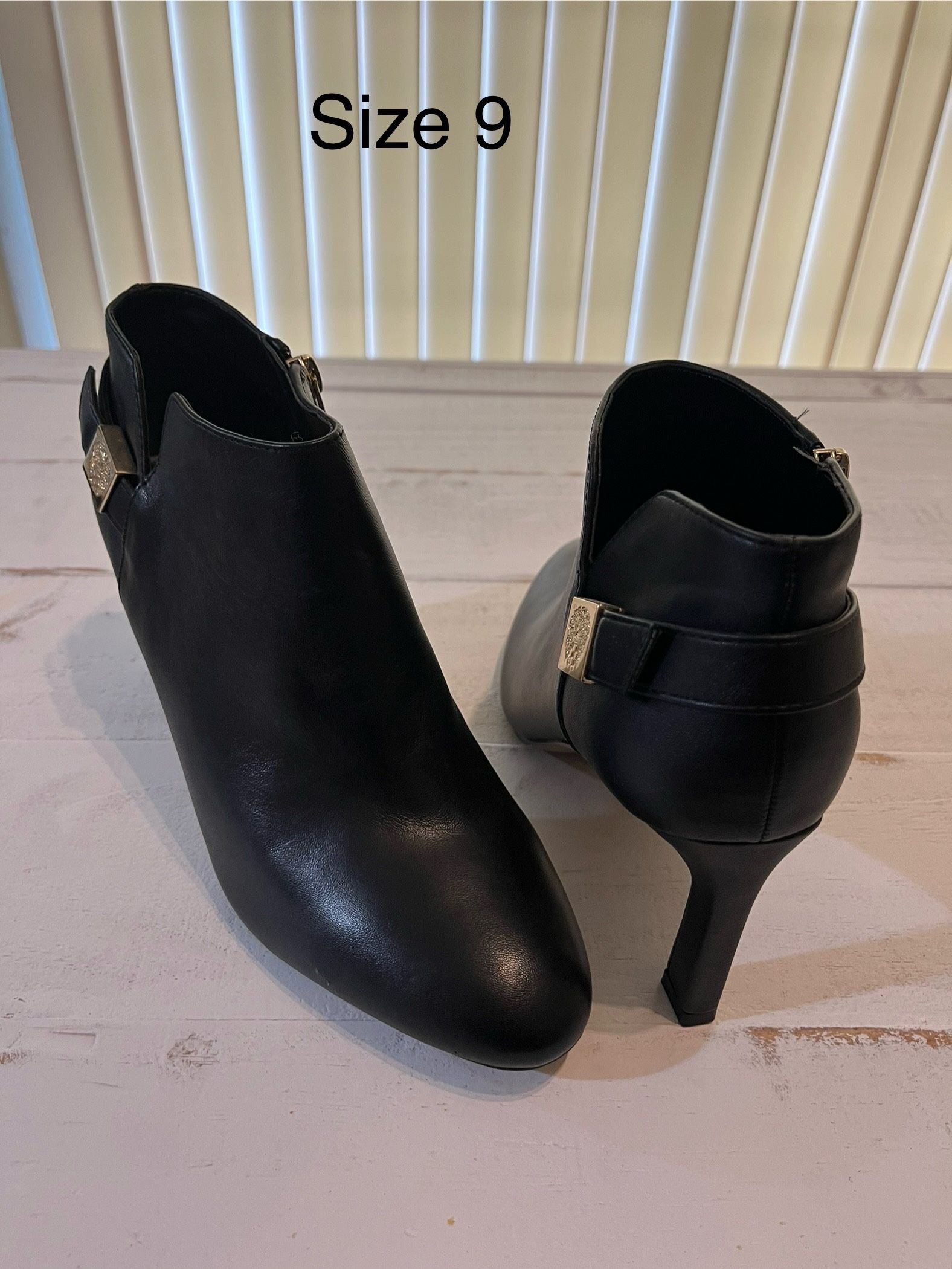Black Size 9 Booties 