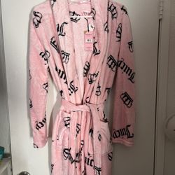 Juicy Couture Plush Robe Brand New L/XL