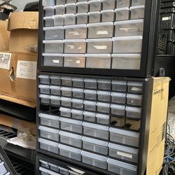 Plastic Cabinets / Drawers 