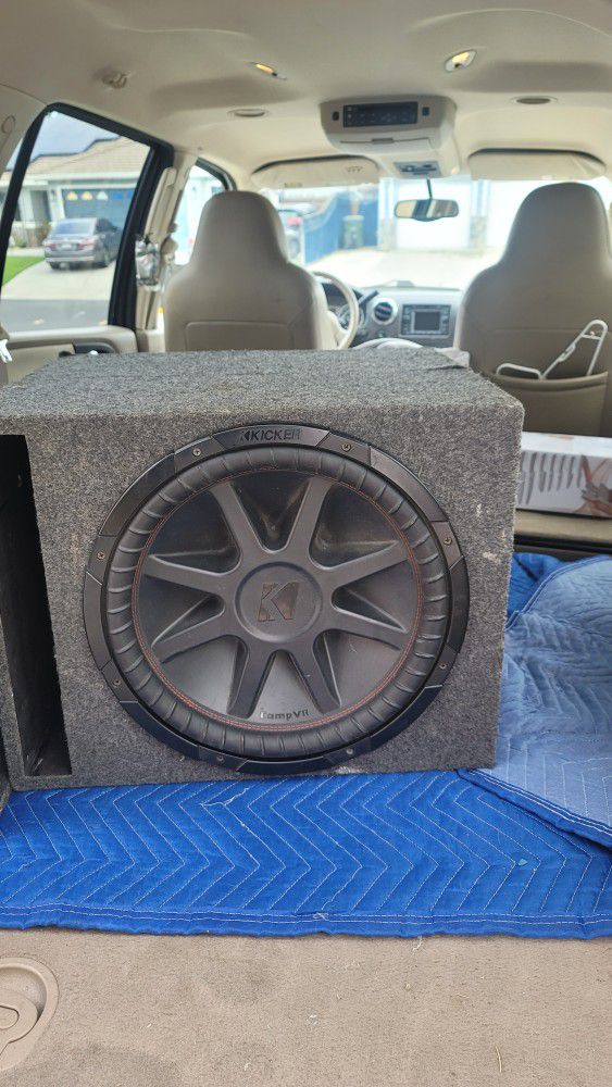 Speaker Boxes MTX Audio 10", Kicker 15"