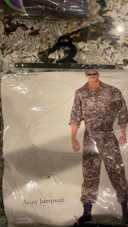 Underwraps Army Jumpsuit Costume XX-Large