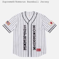 Supreme® Homerun Pinstripe Jersey DS L