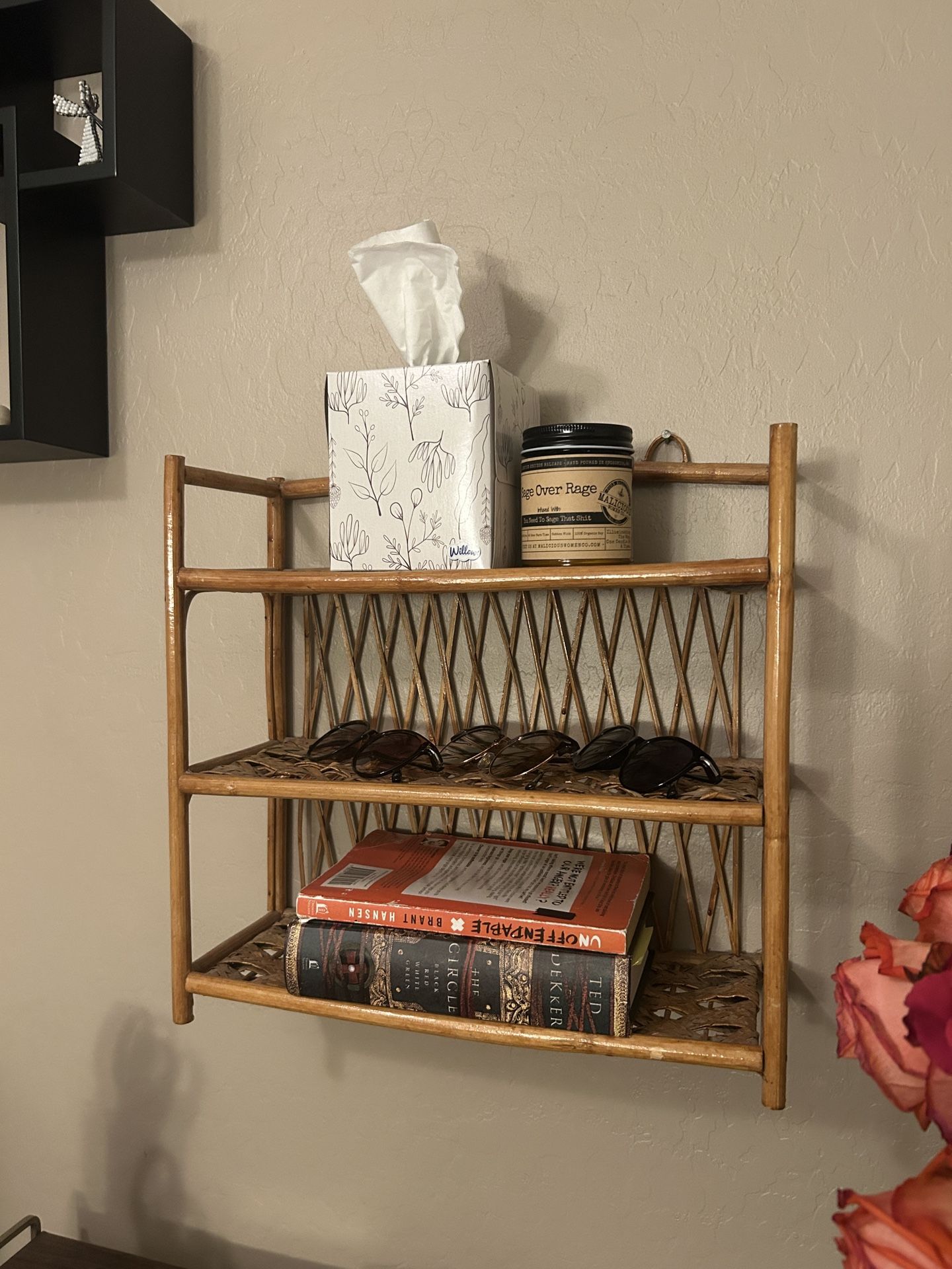 Rattan Wall Shelf