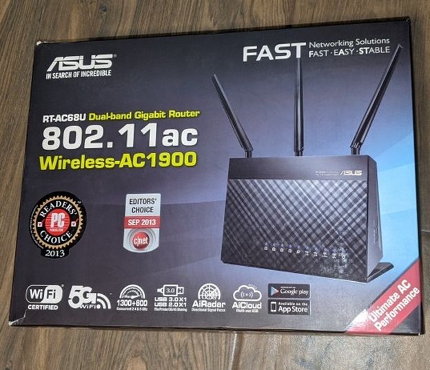 Asus RT-AC68U - AC-1900 Wireless Router