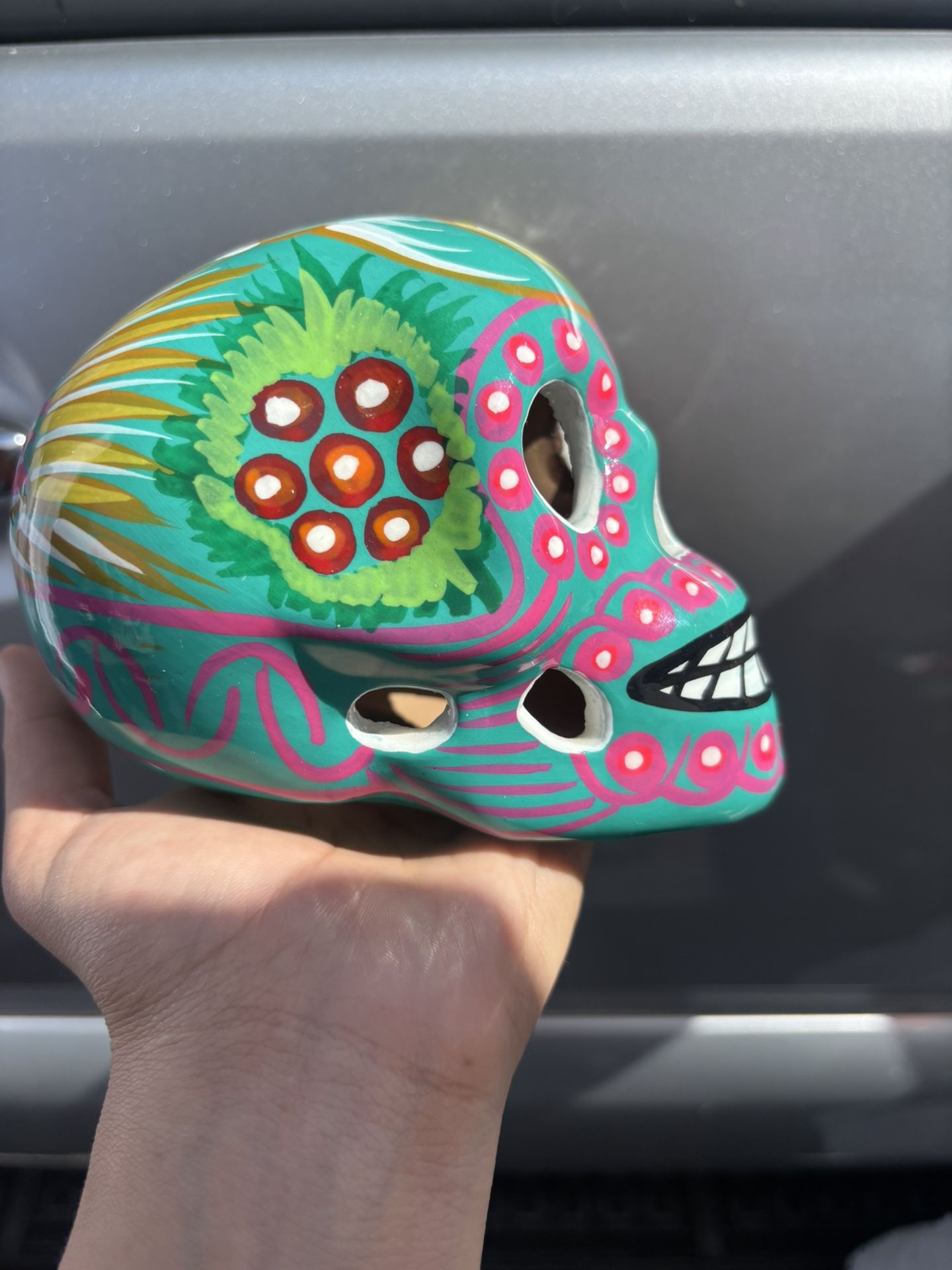 Ceramic Calavera, Altar Decor