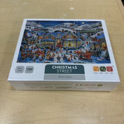 Christmas Street Jigsaw Puzzle 1000pcs
