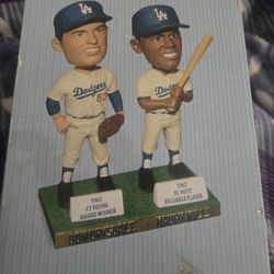 Dodgers Bobblehead Don Drysdale / Maury Wills