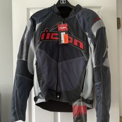 Icon Men's Contra Motorcycle Jacket NEW