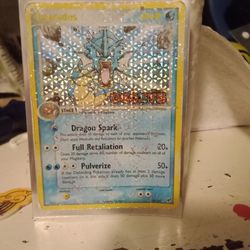 Rare Gyarados Holo Pokemon Card