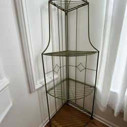 Foldable Corner Bakers Rack