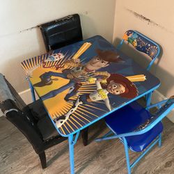Toy Story Foldable Table & Chairs