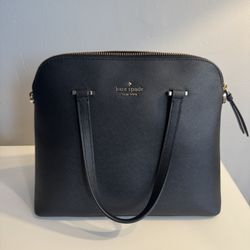 Kate Spade Black Dome Satchel