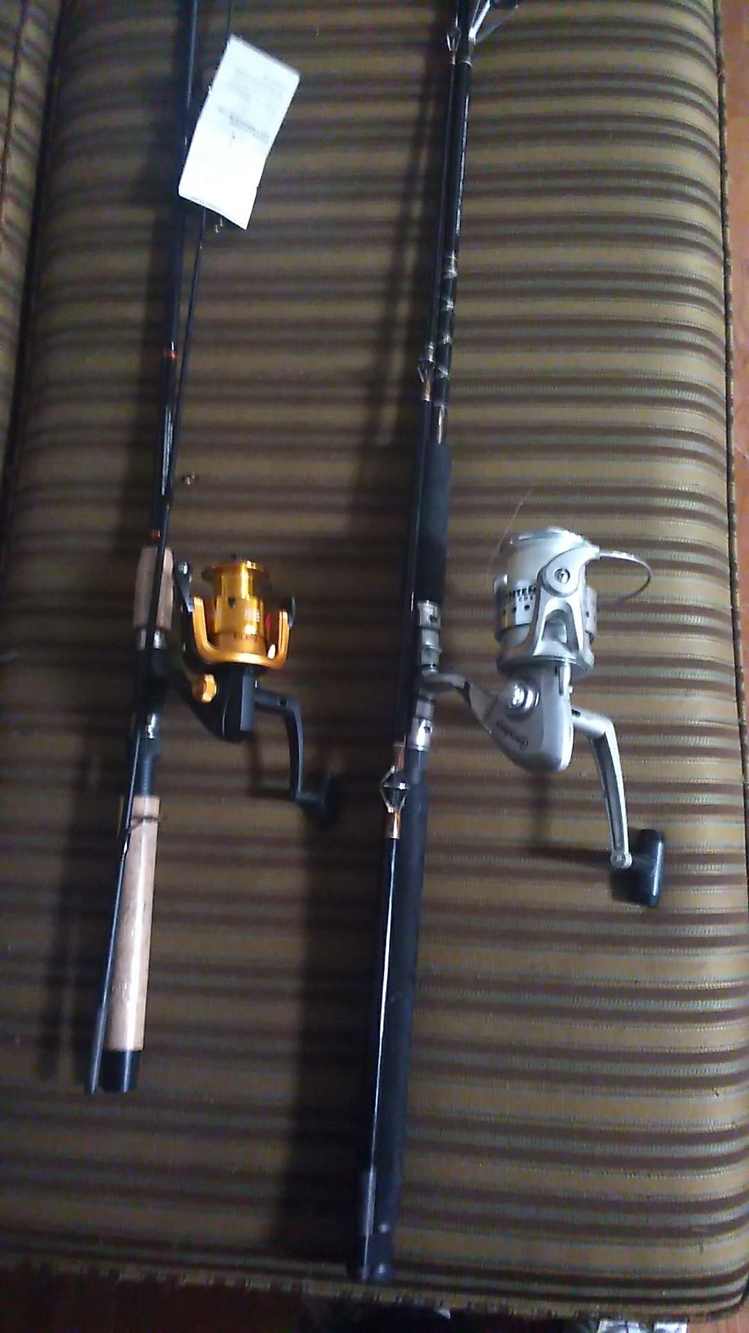 Fishing rods and reals.Package deal, or separate.