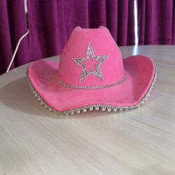 New Cowgirl Pink Hat 
