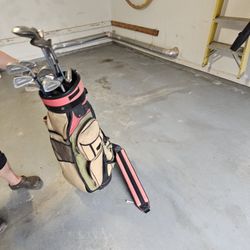 Golf Club With Bag