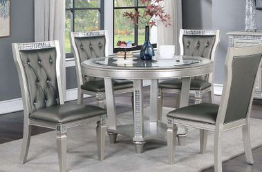 Dining room table & chairs.