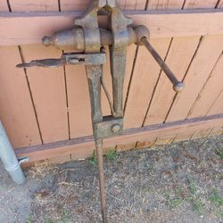 Leg Vise Post Blacksmith Vice Forged Blacksmiths