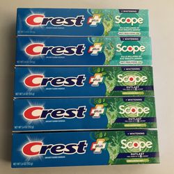 Crest Toothpaste $2.50