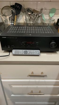 Yamaha Black 2 Channel Natural Sound Stereo Receiver - R-S202BL