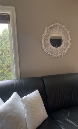 Macrame Mirror