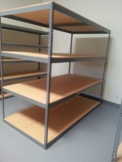 Stock Supply Storage Rack Shelving 96x48 Heavy Duty Shelves Similar To Uline And Grainger Delivery Available