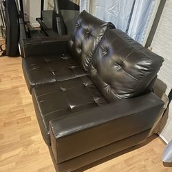 Black Couch Loveseat
