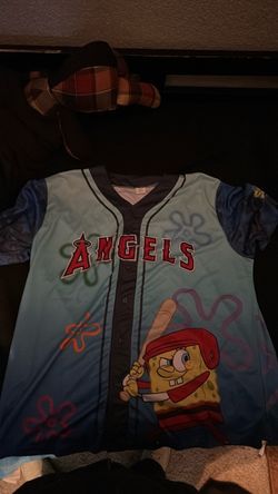 Angels SpongeBob baseball jersey