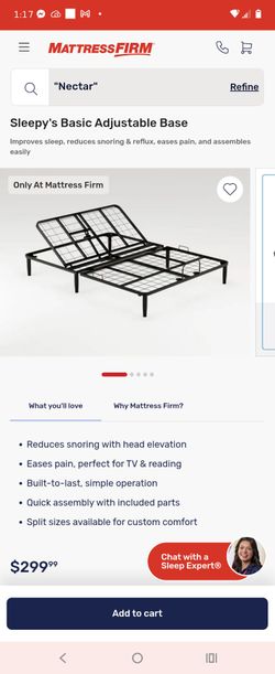 Sleepy's Queen adjustable bed base