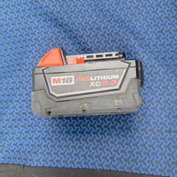 Milwaukee M18 Red Lithium Xc 5.0