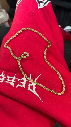 Gld rope chain