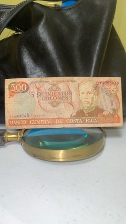 500 Quinientones Colones Costa Rica