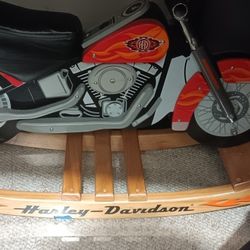 Harley Davidon Rocking Horse