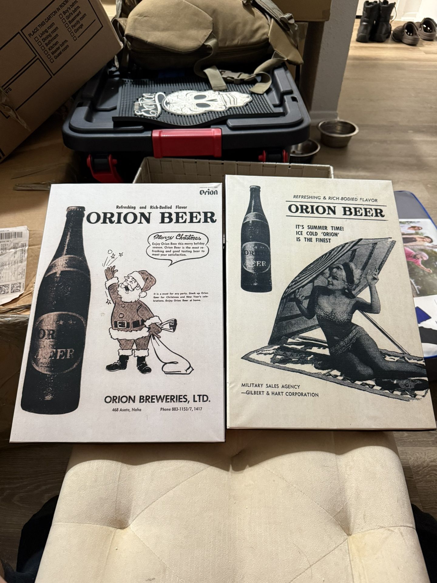 Orion Beer Prints