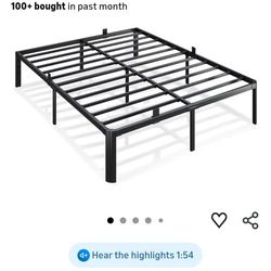 King Bed Frame (Metal)