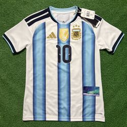 Adidas Argentina Messi Jersey Women X-Small