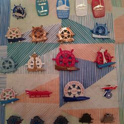 Vintage Seafair Skipper Pins