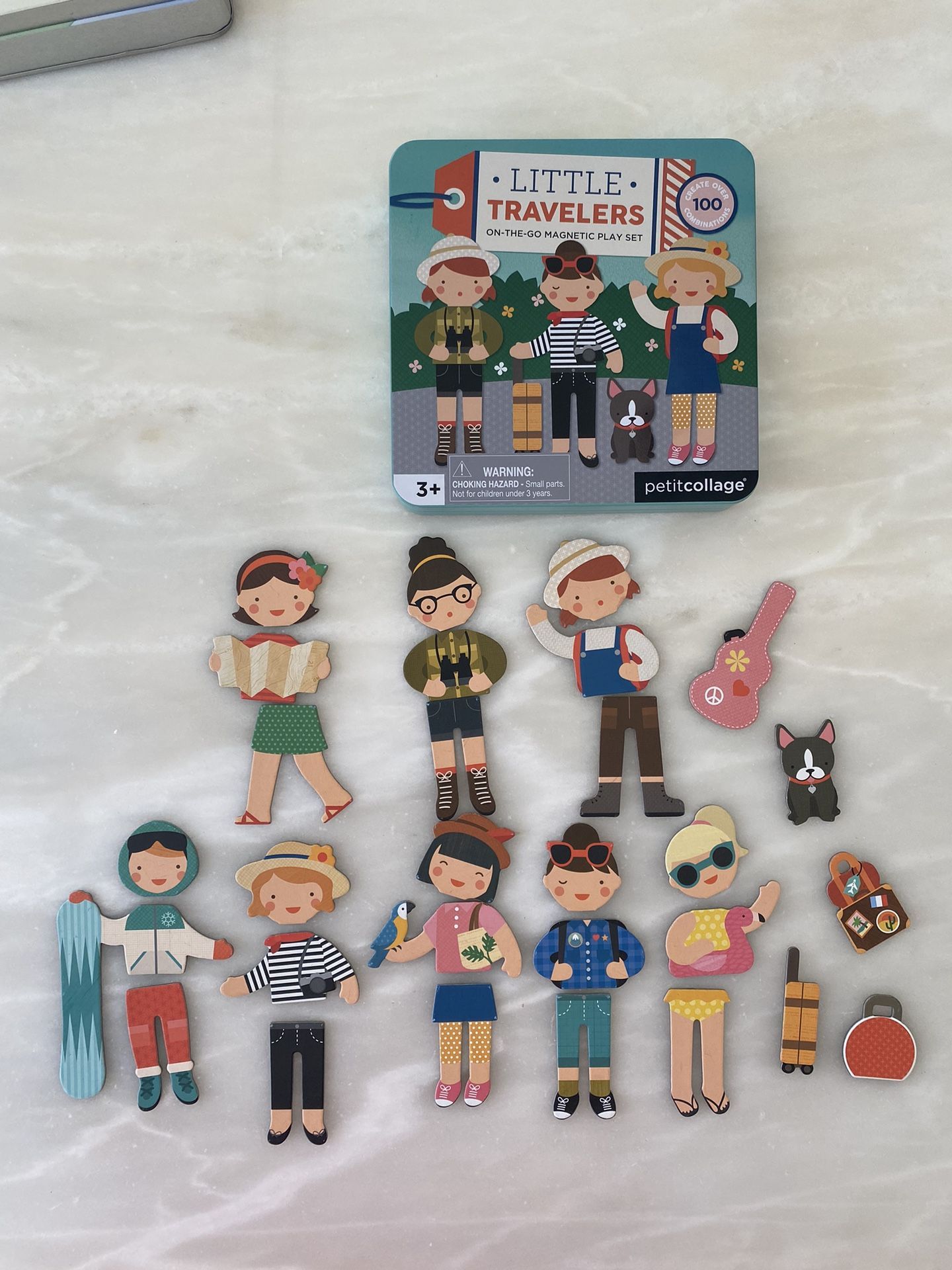 Petit Collage Little Travelers Magnet Playset