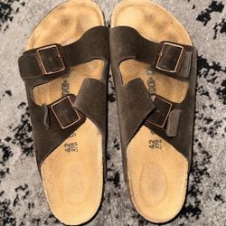Brown Strapped Birks