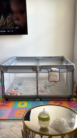 50 Inch Baby Play Pen + play mat