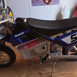 Blue Razor  Mx350 Electric  Dirt  Bike