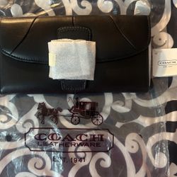Coach Leather Wallet 