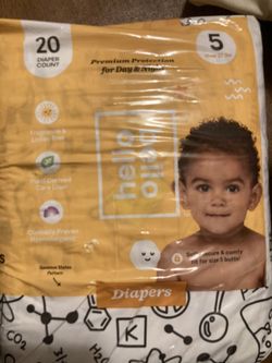 Diapers size 5