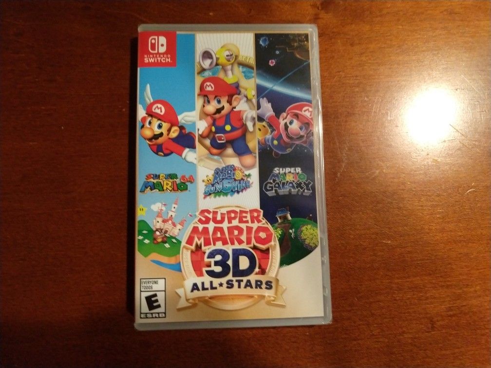 Super Mario 3D All Stars - limited edition 3 games in one - Nintendo Switch physical copy in hand