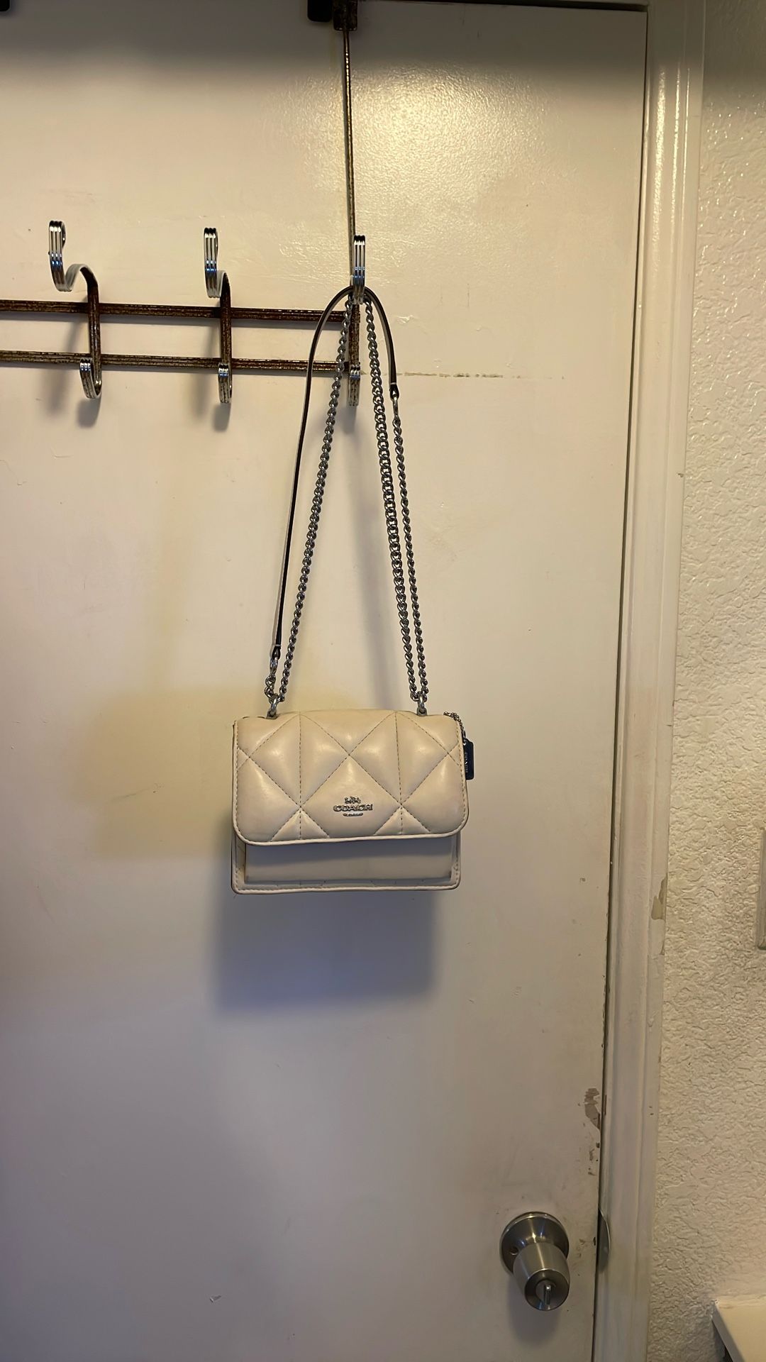 Mini Plate Crossbody With Puffy Diamond Quilting Bag