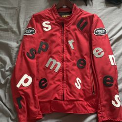 Supreme Vanson Leathers Letters Cordura Jacket
