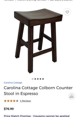 Saddle bar stools