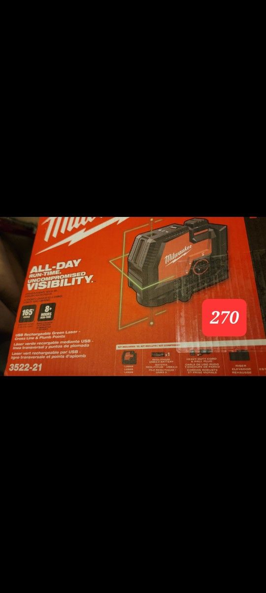 Milwaukee Level Laser 